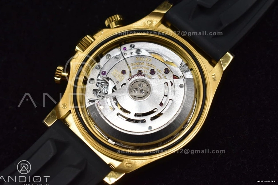 On SA4130 Strap 1:1 Black Oysterflex 769 Rubber AllSeason Daytona Diamonds Edition V Best Dial BTF 116518 0206